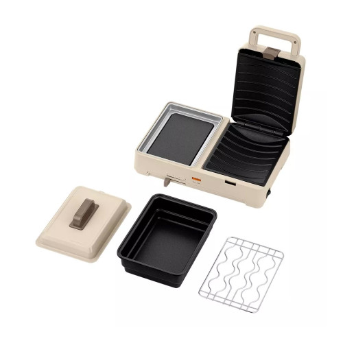 Сэндвичница Kitfort КТ-6061-2 бежевый