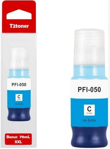 Картридж Canon/Ink PFI-050/Струйный широкоформатный/Синий/70 мл