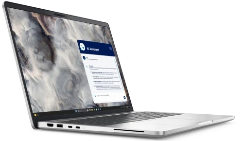 Ноутбук Dell/Pro 16 Plus PB16250/3г/Core Ultra 7/255U/2 GHz/16 Gb/SSD/512 Gb/No ODD/Graphics/integrated/16 ''/1920x1200/Ubuntu/24.04/Fingerprint Reade