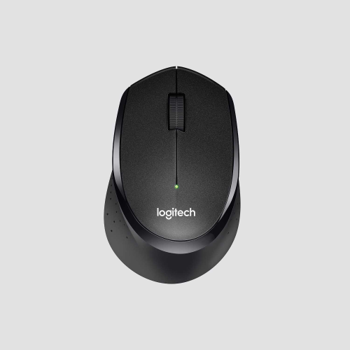 Мышь беспроводная Logitech M330 Silent Plus Black (черная, оптическая, 1000dpi, 2.4 GHz/USB-ресивер, бесшумная, под правую руку) (M/N: M-R0051 / C-U0010)