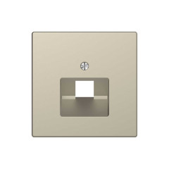 Центральная накладка MERTEN MTN4521-6033 D-Life для розетки 1-ой RJ45 сахара