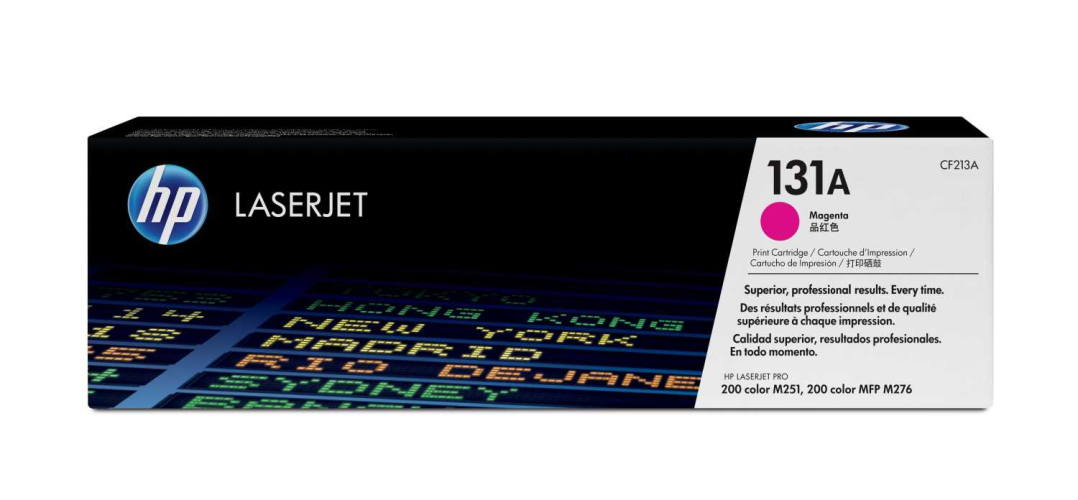 Картридж HP CF213A 131A Magenta LaserJet Toner Cartridge for LaserJet Pro 200 M251/Pro 200 M276, up to 1800 pages.