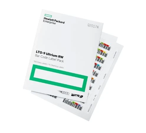 Наклейка HP Enterprise/LTO-9 Ultrium/RW Bar Code Label Pack