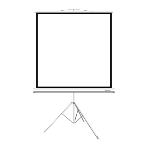 Экран на треноге Deluxe DLS-T203xW (80"х80"), Ø - 113", Раб. поверхность 195х195 см., 1:1