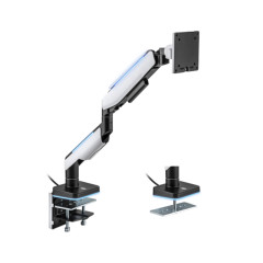 Настольный кронштейн с газлифтом XG MGG-1749 white для 1 монитора (17"-49") Белый