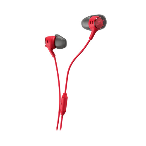 Наушники с микрофоном HyperX Cloud Earbuds III Red