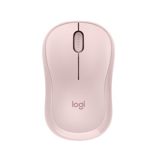 Мышь беспроводная Logitech M240 Silent Rose Bluetooth (черная, оптическая, 400-4000dpi, бесшумная)