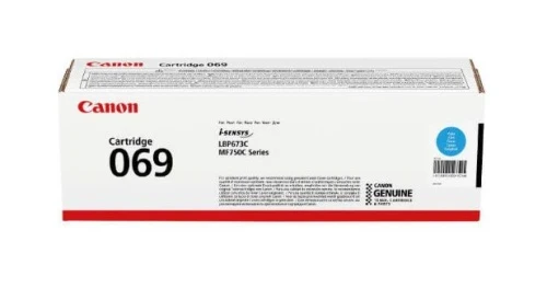 Картридж Canon/069/Лазерный цветной/Голубой