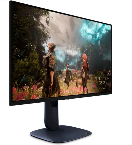 Монитор Dell/AW2725Q/27 ''/OLED/3840x2160 Pix/Video port/1 DisplayPort 1.4 (HDCP 1.4 & 2.3) port (Supports up to 3840 x 2160, 240 Hz, DSC, HDR)/2 HDMI