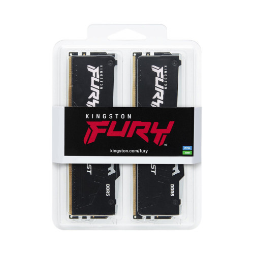 Комплект модулей памяти Kingston FURY Beast RGB XMP KF556C40BBAK4-128 DDR5 128GB (Kit 4x32GB) 5600MH