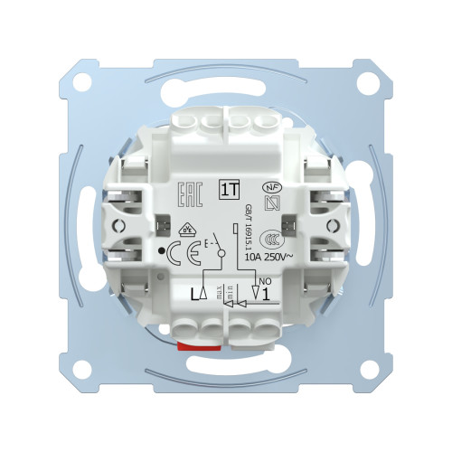 Выключателя мех-м MERTEN MTN3150-0000 кнопочного 1 клавишного