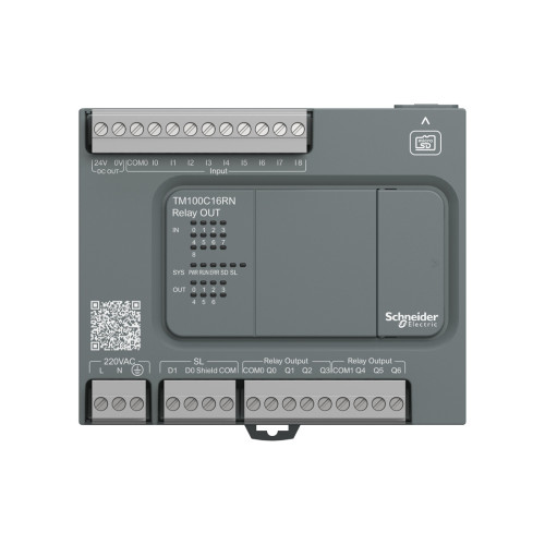 ПЛК M100 SE TM100C16RN 9I/7O релейные выходы