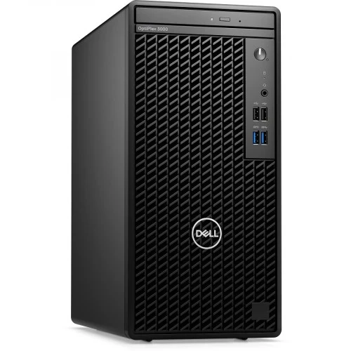 Компьютер Dell/Optiplex 3000/MT/Core i5/12500/3 GHz/8 Gb/M.2 PCIe SSD/256 Gb/DVD+/-RW/Graphics/UHD 770/256 Mb/Windows 11/Pro/64/kbd/mouse
