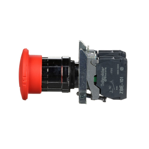 Кнопка аварийного останова SE XB4BS8445 22 мм с возвратом