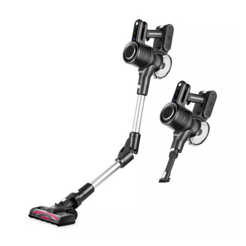 Беспроводной вертикальный пылесос Kitfort КТ-5168-3 черно-белый