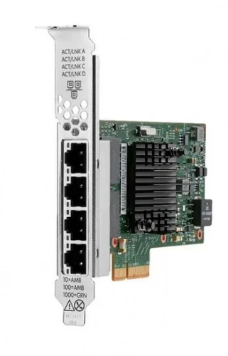 Сетевой адаптер HPE/Broadcom BCM5719 Ethernet 1Gb 4-port BASE-T Adapter for HPE