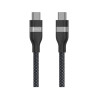 Интерфейсный кабель Anker USB-C to USB-C Cable 1М, 240W, (A82E2H11) Черный