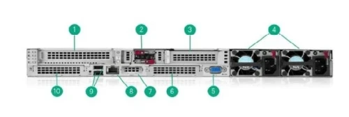 Сервер HPE/DL360 Gen12/1/Xeon P-core/6515P(16С/32T)/2,3 GHz/2x32 Gb/MR408i/8SFF/2x480 Gb RI/2x10Gb Base T/2x1000W Titanium