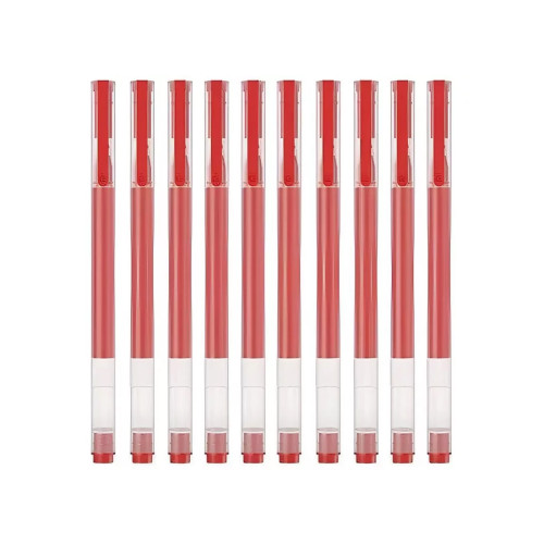 Гелевая ручка Xiaomi High-capacity Gel Pen (10-pack) Red