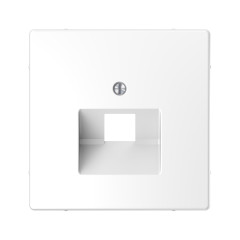 Центральная накладка MERTEN MTN4521-6035 D-Life для розетки 1-ой RJ45 белый лотос