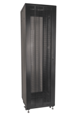 Шкаф напольный Pixietech 42U 6008002000 мм, перфорированная дверь/Floor-standing cabinet Pixietech 42U 6008002000 mm, perforated door