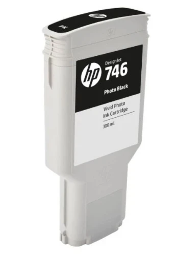 Картридж HP Europe/P2V82A/Струйный широкоформатный/фото черный/№746/300 мл