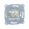 Переключатель мех-м MERTEN MTN3126-0000 D-Life 2 клавишный