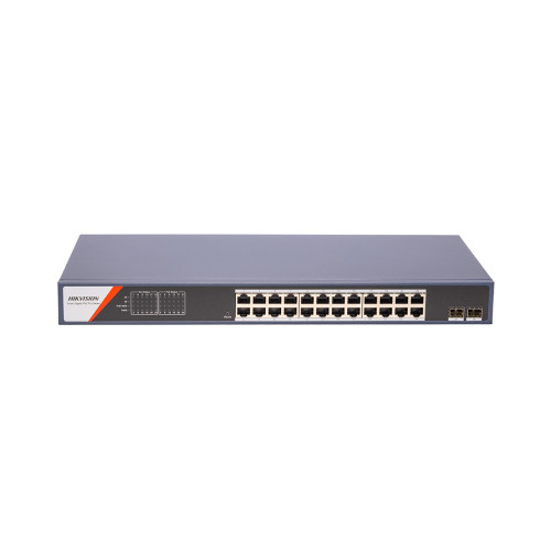 Коммутатор Hikvision DS-3E1526P-SI-24P2F