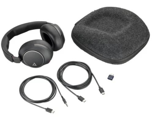 Наушники Poly/Voyager Surround 80 UC USB-C + адаптер USB-C/A