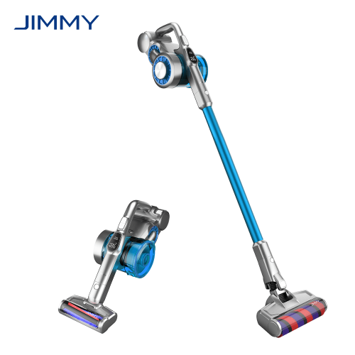 Пылесос вертикальный Jimmy Cordless Vacuum Cleaner JV85 Graphite+Blue с зарядной станцией и адаптером модели ZD24W300060U