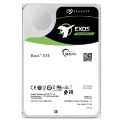 Накопитель на жестком магнитном диске Seagate ST16000NM000J Exos X18 16TB, 3.5", 7200rpm, SATA3, 512E/4KN, 256MB