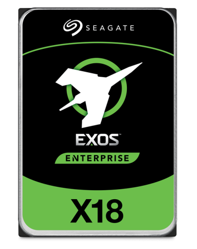 Накопитель на жестком магнитном диске Seagate ST16000NM000J Exos X18 16TB, 3.5", 7200rpm, SATA3, 512E/4KN, 256MB