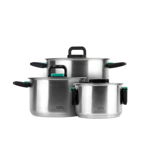 Набор посуды LARA ИЗУМРУД LR02-123 3пр