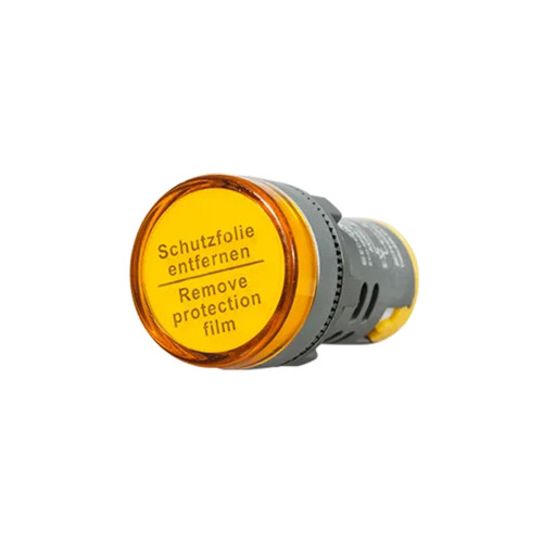 Сигнальная лампа Himel 22мм AC 240В жёлтая