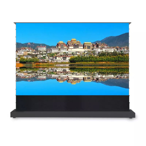 Экран моторизированный Deluxe FJ5-R100H (pvc светоотражающий) 221x 125