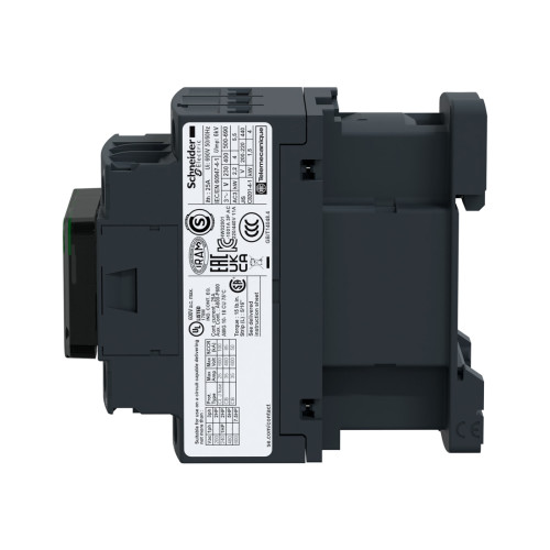 Контактор SE LC1D09BD 3Р 9А НО+НЗ 24В DС винт.зажим