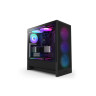 Компьютерный корпус NZXT H5 Flow RGB CC-H52FB-R1 Black без Б/П
