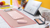 Коврик для стола Logitech Desk Mat, DARKER ROSE