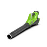 Воздуходувка аккумуляторная Greenworks 2400807UB G40ABK4 40V с 1хАКБ 4 Ач и ЗУ