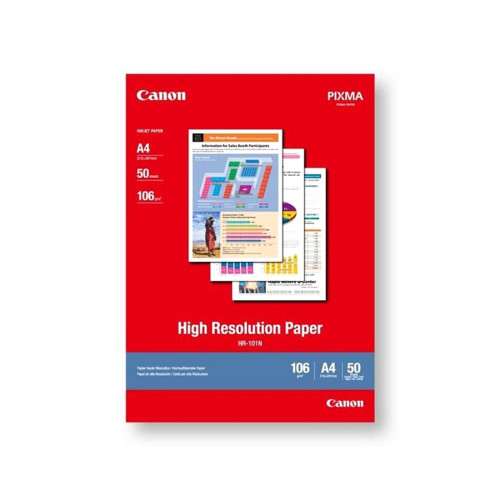 Фотобумага Canon HR-101N A4, 50 шт.