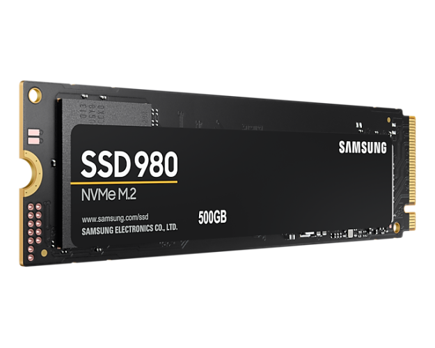 Накопитель твердотельный Samsung MZ-V8V500BW SSD 980 500GB, M.2, PCIe G3 x4, NVMe 1.4, V-NAND MLC