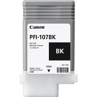 Тонер Canon/PFI-107BK/Струйный широкоформатный/№107/черный/130 мл