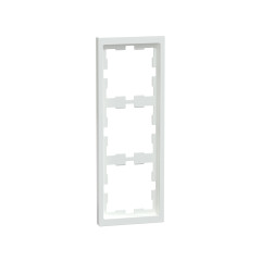 Рамка MERTEN MTN4030-6535 D-Life 3 постовая белый лотос