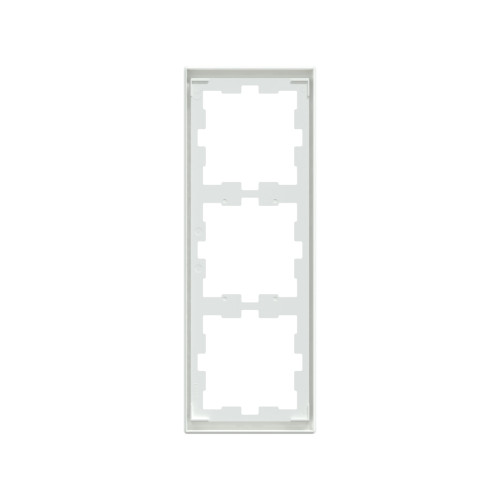 Рамка MERTEN MTN4030-6535 D-Life 3 постовая белый лотос