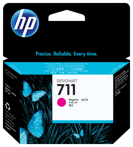 Картридж HP 711 29-ml Magenta DesignJet Ink Cartridge для Z6600/Z6803