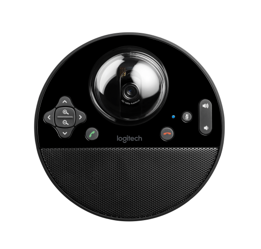 Веб-камера для видеоконференций Logitech BCC950, конструкция "всё-в-одном" для установки на столе: камера, устройство громкой связи, пульт ДУ (M/N: V-U0029)