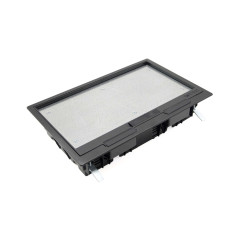 Лючок напольный c изменяемой глубиной DKC 88316 16 модулей Чёрный