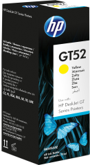 Картридж HP GT52 Yellow Original Ink Bottle для HP DeskJet GT 5800 series, HP Ink Tank 100 / 300 / 400 series, HP Smart Tank 200 / 300 / 400 / 500 / 600 / 700 series
