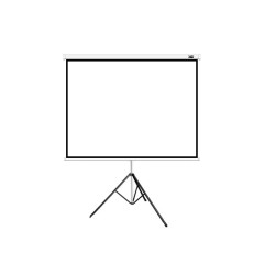 Экран на треноге XG DLS-T244x183W, Раб. поверхность 232х174 см.