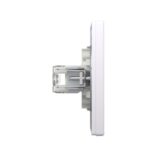 Розетка двойная компьютерная SE EPH4800121 Asfora RJ45 кат. 6 в сборе белый